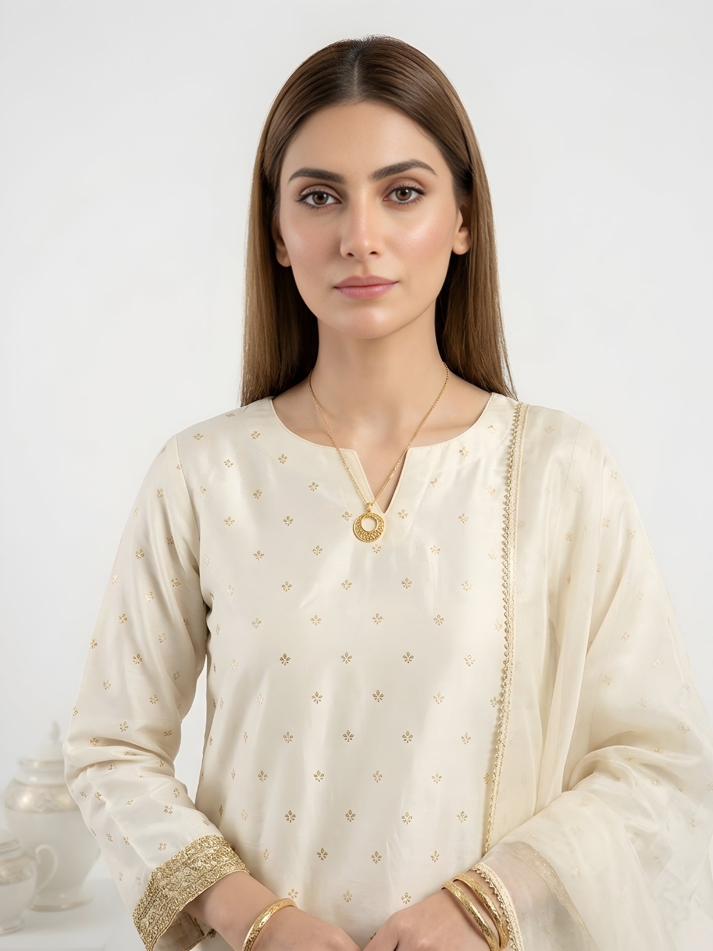 Silk Embroidered Collection - Gulnaar