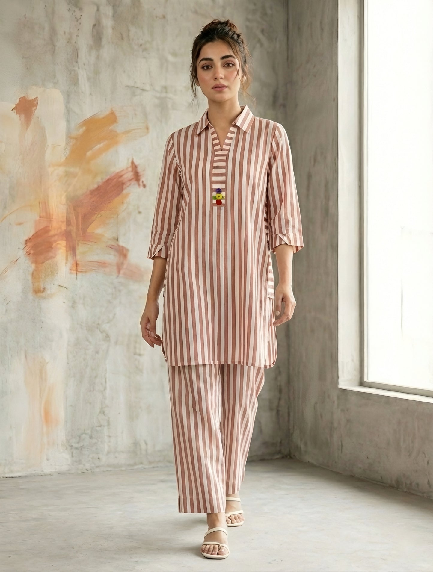 Checkmate Teal - Short