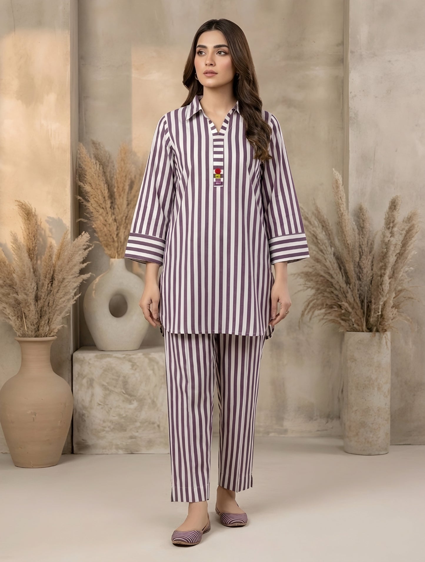 Checkmate Purple - Short