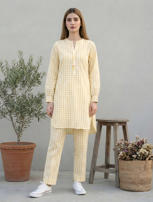 Checkmate Yellow - Short