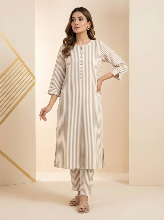 Checkmate Beige - Long