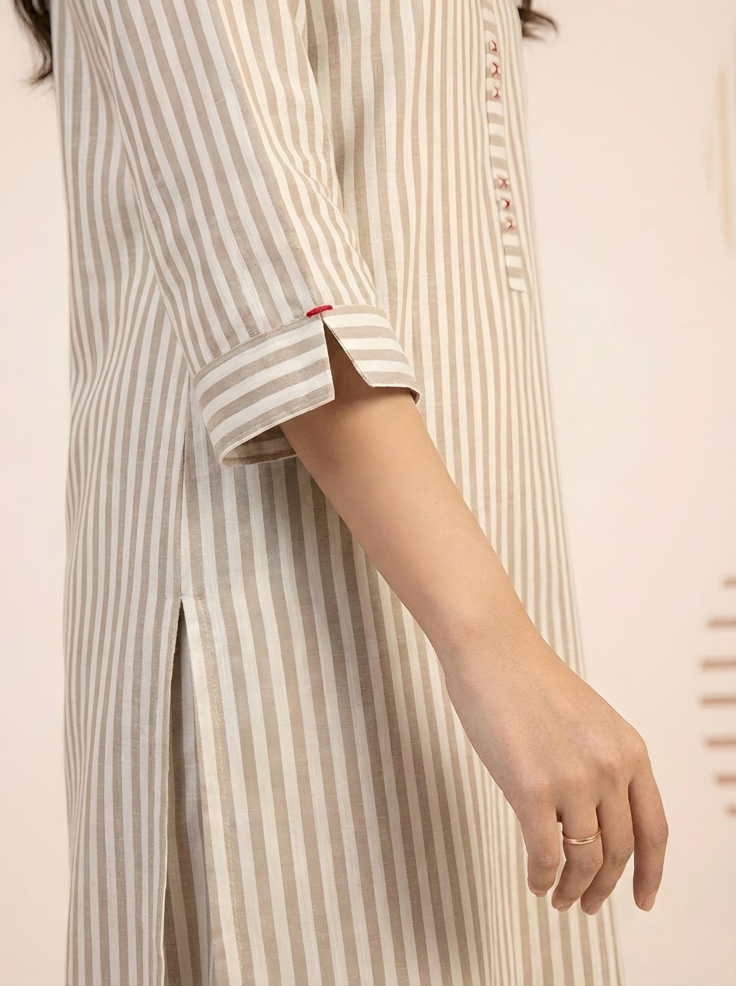 Checkmate Beige - Long