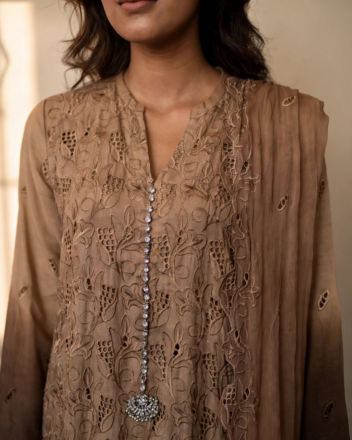 Zara Kaftan - Coffee Brown