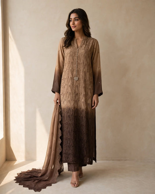 Zara Kaftan - Coffee Brown