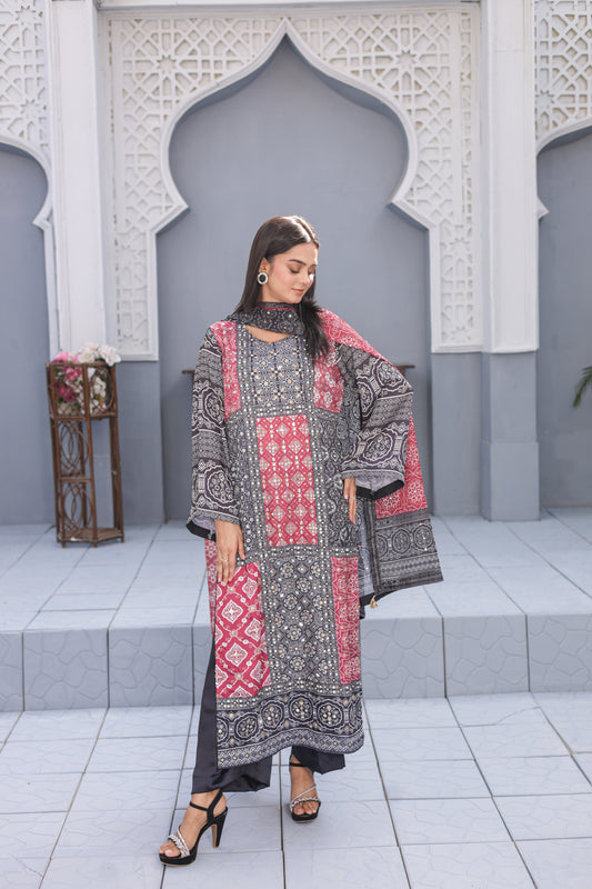 Digital Silk - Midnight Mosaic