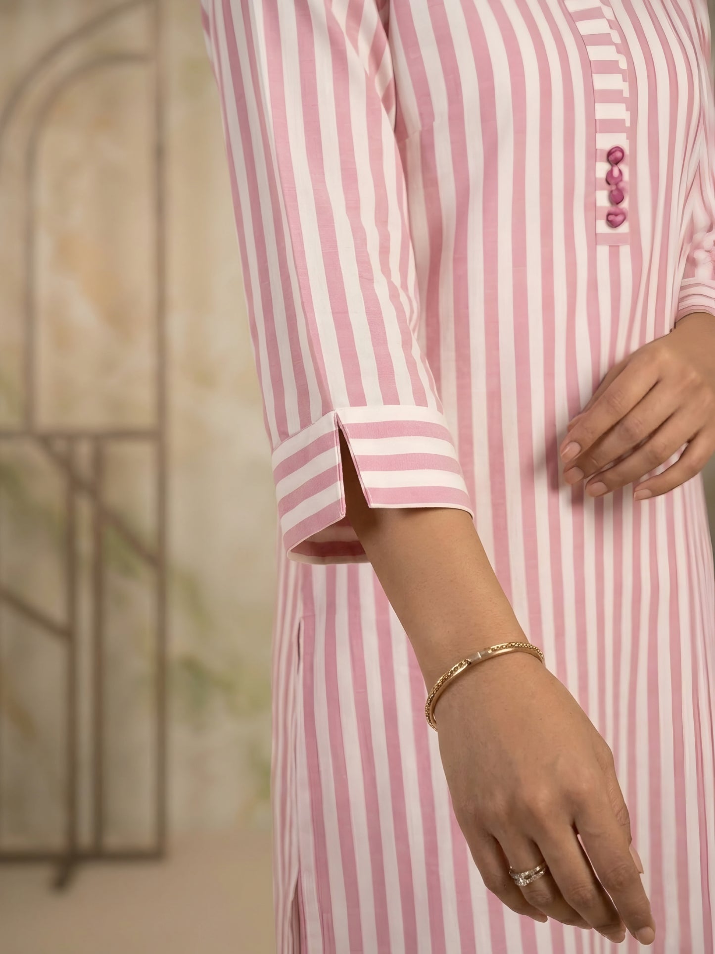 Checkmate Milky Pink - Long