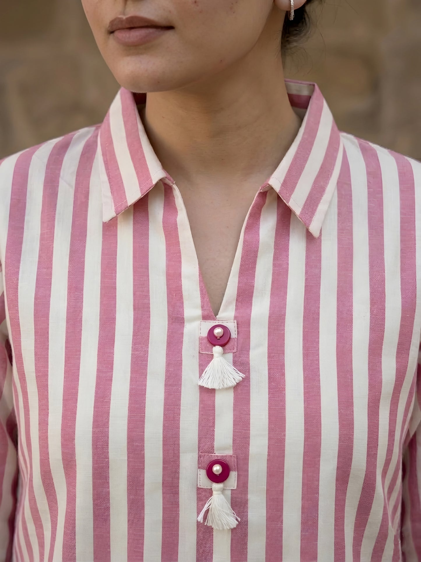 Checkmate Milky Pink - Short