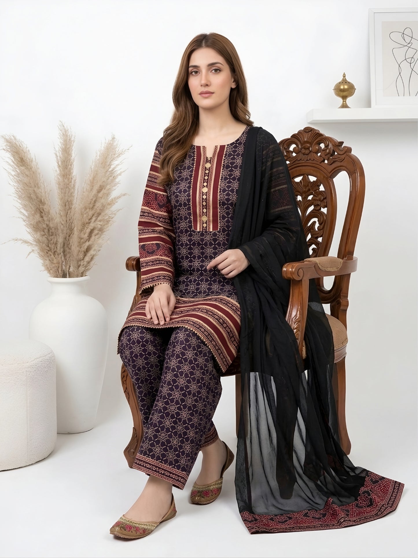 Checkmate – Organic Phulkari