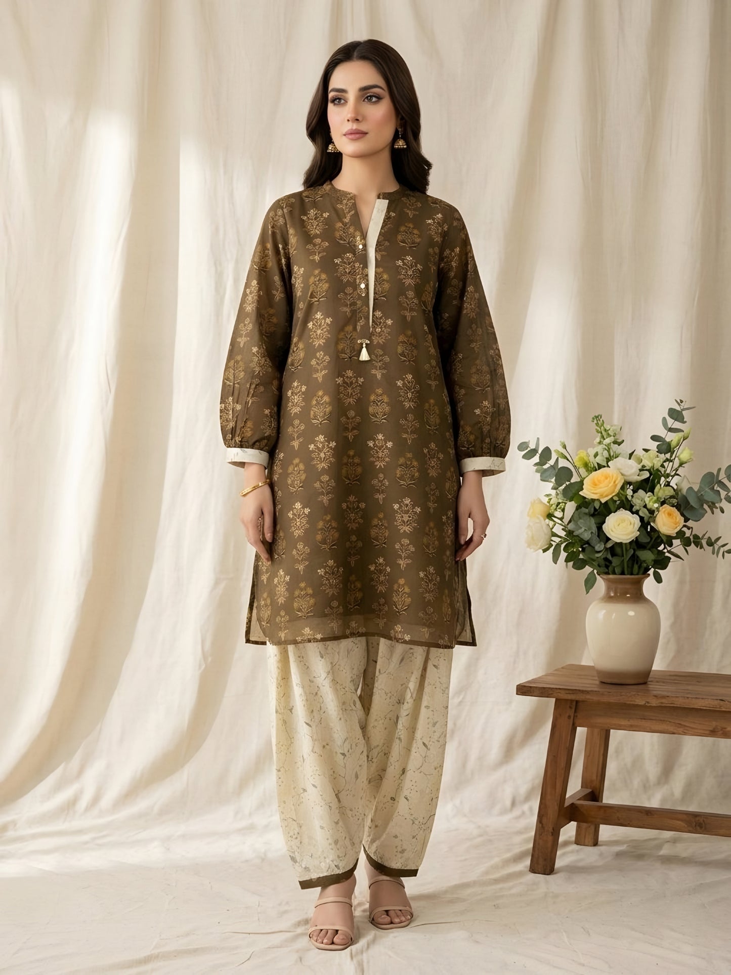 Digital Printed Lawn 2 PC - Nooré