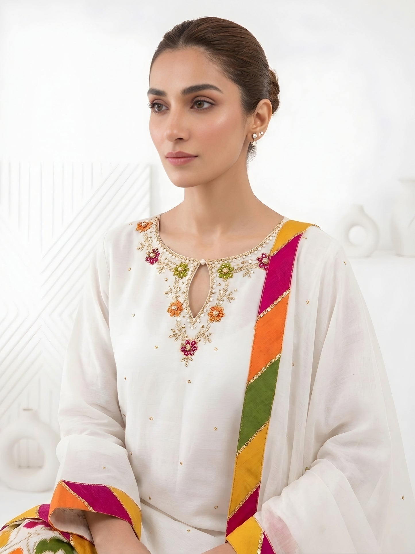Silk Embroidered Collection - Rangrez