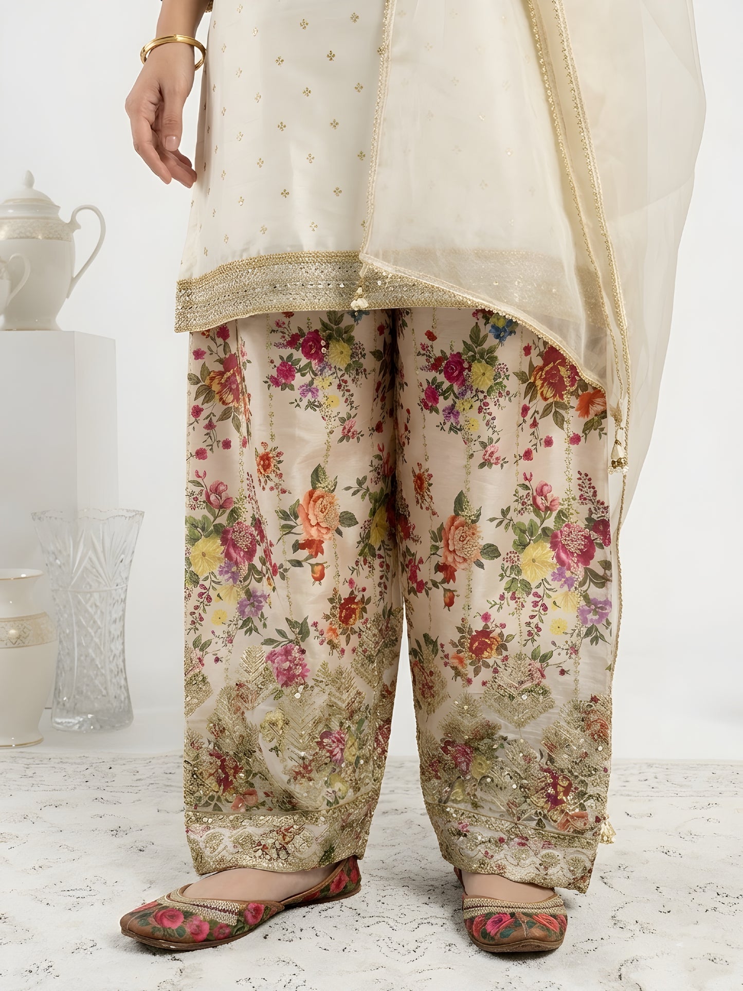 Silk Embroidered Collection - Gulnaar